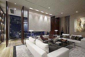 Een modern penthouse met een moderne levensstijl met luxe en ontspanning