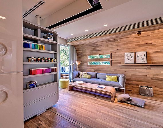 En lekfull kompakt lägenhet i Tel Aviv som ökar din kreativitet