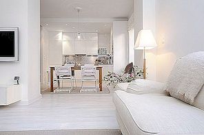 Fantastisk lägenhet med totalt vit utseende