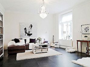 En annan skandinavisk stil lägenhet