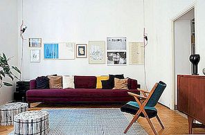 Φωτεινό διαμέρισμα στο Μιλάνο με εκπληκτική εσωτερική διακόσμηση