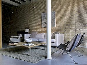 Licht open woonkamer is een loft-appartement in Barcelona