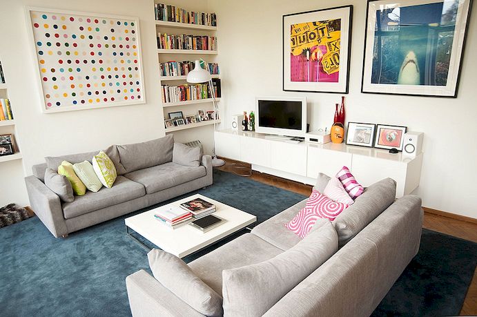 Cheery London Apartment uppmuntrar till en modern livsstil
