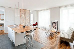 Chic loft i Paris med en industriell dansk design