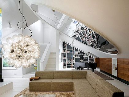 Výrazný domácí design pro milovníky umění s výhledem na Stuttgart: Apartmán Sch