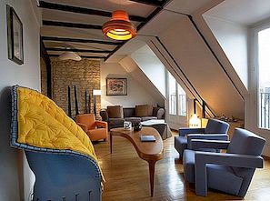 Duplex lägenhet renovering i hjärtat av Paris