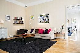 Elegant appartement in Stockholm met een eclectisch interieur met mooie accenten
