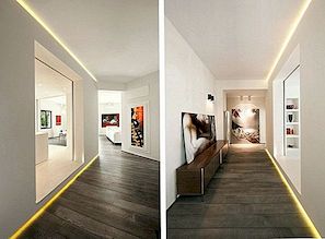 Förtrollande lägenhet Visar en minimalistisk design i Rom