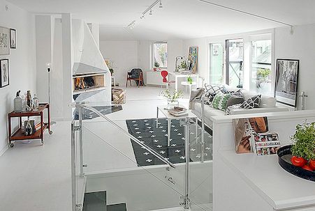 Výjimečný půdní duplex pro idylický životní styl v Göteborgu ve Švédsku