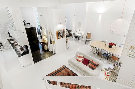 Vänligt svenskt hem med en distinkt design Touch i Stockholm