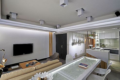 家具布局完美定义生活空间：台北的Matrix住宅