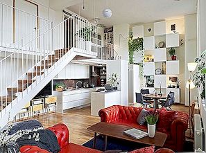 Nádherný moderní byt ve Švédsku