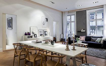 Harmony và Elegance Xác định căn hộ Scandinavian đương đại tại Stockholm