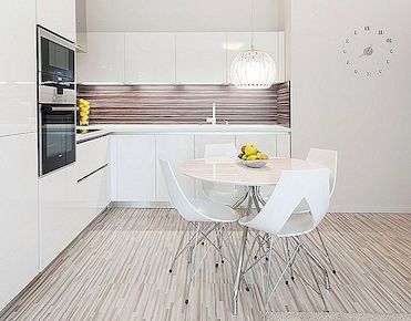 无可挑剔和整洁的设计在布拉迪斯拉发定义一个美丽的现代公寓