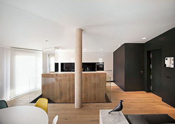 Ingenious Apartment Design för ett ungt par: 0710 Duplex PZG