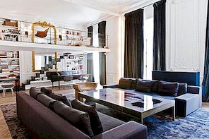 Groot open appartement interieurontwerp in Parijs door Isabelle Stanislas