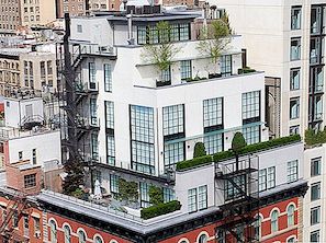 Luxueus NYC Penthouse-appartement met verbluffend ruimtelijk ontwerp