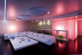 Magic Lighting Interior Design Apartment