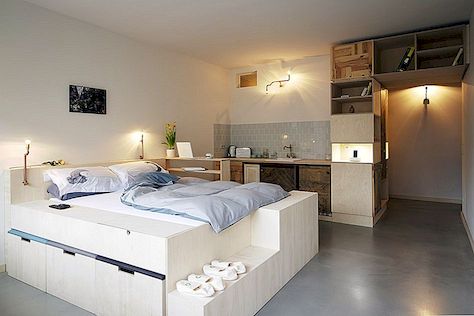 Max Spaties maximaliseren: Tiny Berlin Apartments door Spamroom