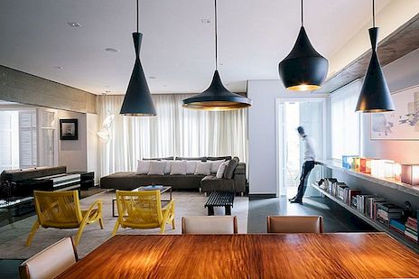 Zorgvuldig gerenoveerde appartement heeft voordeel van kleur en chique accenten