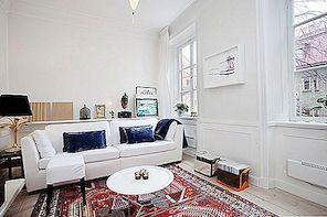 Minimalistický 4-pokojový byt v Gåsgränd, Stockholm