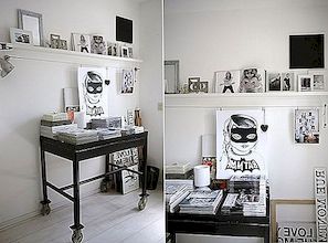 Minimalistisk och rolig bloggare lägenhet i Amsterdam