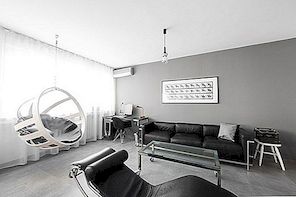 极简主义公寓住宅标志性家具件由ArhitekturaBudjevac
