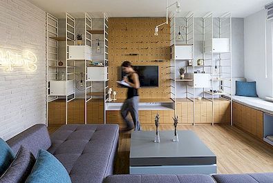 Modern appartementontwerp gericht op flexibiliteit en modulariteit