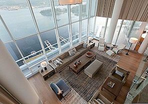 Modern penthouse appartement in het centrum van Vancouver door Robert Bailey