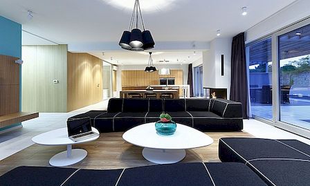全新的宽敞公寓位于斯洛伐克Bojnice，拥有清新现代的内饰
