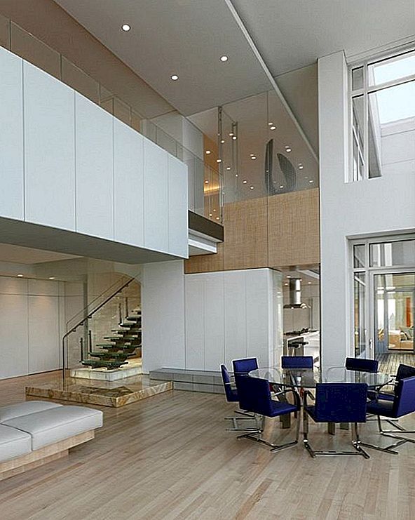 Penthouse Lägenhet i ett hus av Krueck & Sexton Architects