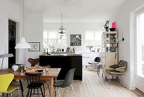 Retro 92 kvadratmeter leilighet i Danmark