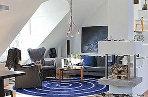 Scandinavisch Zolder Penthouse met stijlvolle chique Souvernirs