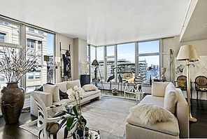 Eenvoudig maar verfijnd appartement in Tribeca