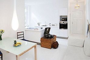 Klein appartement in Berlijn ontworpen voor informeel wonen