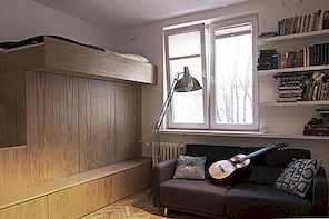 Klein Bachelor-appartement met een zeer praktisch ontwerp - 22 vierkante meter