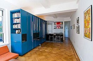 Malý byt v Manhattanu: Rozvíjející se byt podle normálních projektů