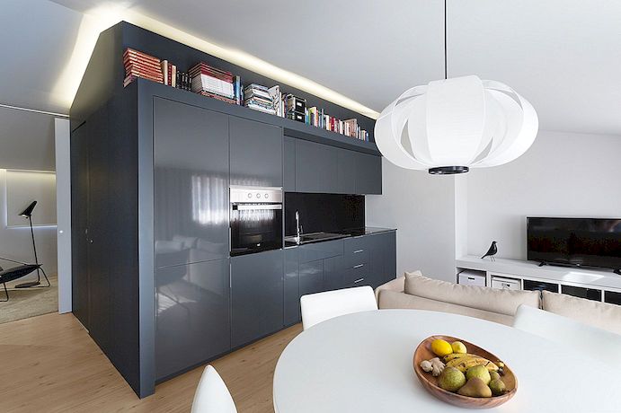 Malý portugalský apartmán nabízí velký styl, vysoké funkce