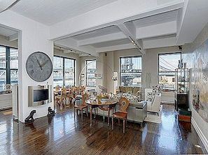 Prostorný apartmán v New Yorku, který nabízí úžasný výhled na park Brooklynského mostu