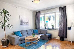 Ruim appartement met 2 slaapkamers in Stockholm te koop