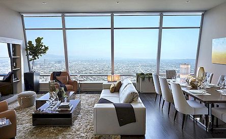 Slående Penthouse på 50. etasje av The Ritz-Carlton Residences i L.A.