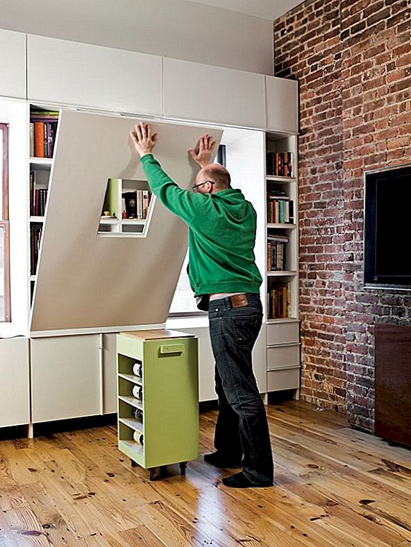 Το διαμέρισμα μετασχηματιστή σας δείχνει πώς να εξοικονομήσετε χώρο σε ένα μικροσκοπικό σπίτι