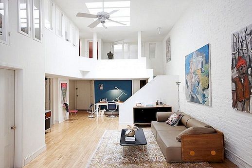 TriBeCa Loft toont een onconventioneel decor: Franklin Street Home