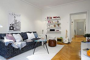 Dvoupokojový apartmán ve Švédsku s dobře definovanou osobností
