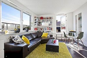 Urban Terrace Större än Compact Penthouse Apartment