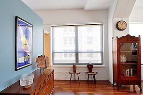 Ζεστό και εκλεπτυσμένο διαμέρισμα στη Βοστώνη με ξύλινες επιγραφές