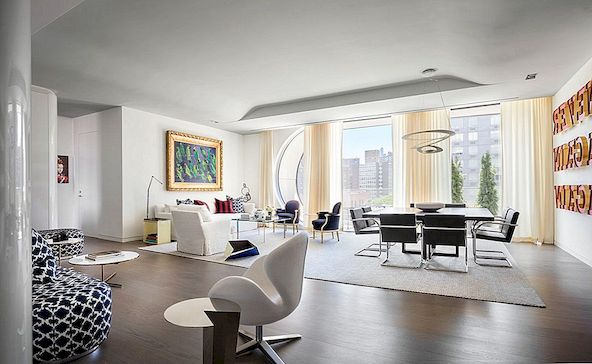Το Zaha Hadid New York Residence είναι ένα καλλιτεχνικό αστικό οικογενειακό σπίτι