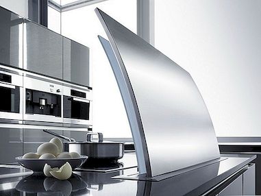 5 stilīgi kapuci Modernās virtuves sapnis par