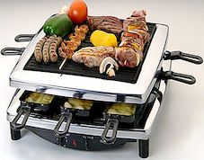 Een unieke raclette-grill