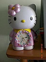Hello Kitty ura za otroško sobo